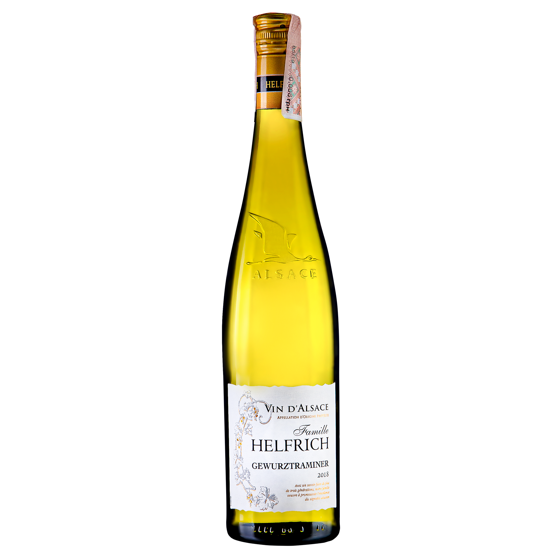 Вино Хельфріш Гевюрцтрамінер біл сух 11,5 % 0,75л